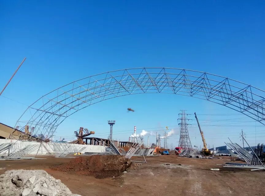 建瓯热电厂网架